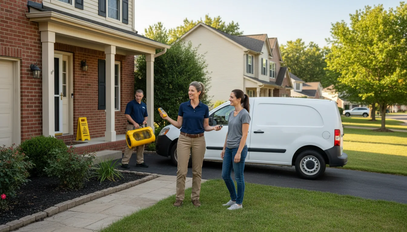 Water restoration image for Home Water Damage Repair in Marshfield, MO